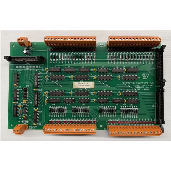 Battenfeld Gloucester #GEC 56286 / D40074196 Rev. C Circuit Board