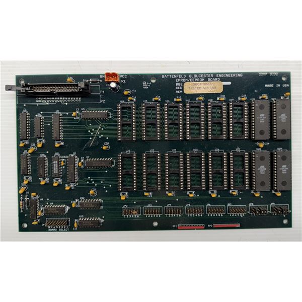 Battenfeld Gloucester #GEC 70566 / D40074301 Rev.A EPROM/EEPROM Board