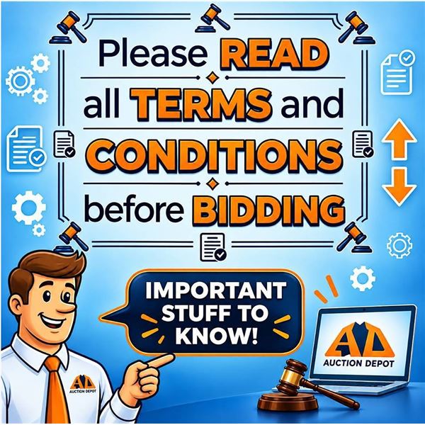 Auction Terms and Conditions Notice