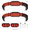 Image 1 : GETOVIN Headlamp Rechargeable, 2-Pack Head Lamp Flashlight Broad Beam USB LED Headlight with Red Saf