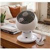 Image 1 : Woozoo Iris USA Oscillating Table Fan White No Remote