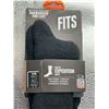 Image 2 : FITS Heavy Expedition Boot Socks Black Merino Wool SM