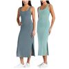 Image 1 : Frank And Oak Rib Tank Dress L/G Set of 2