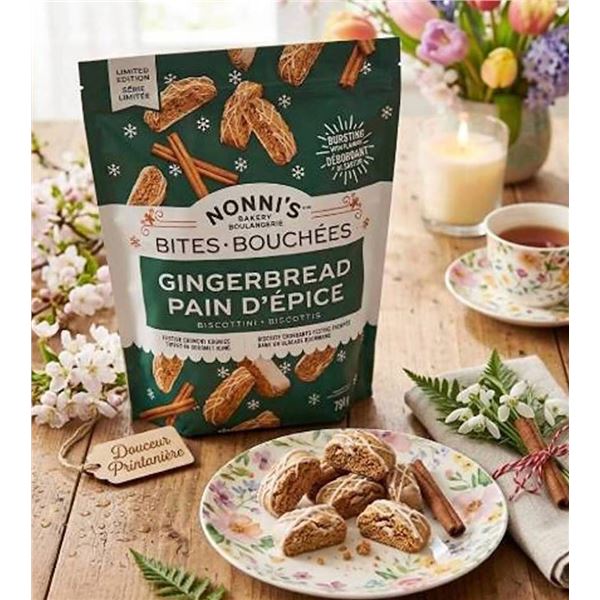 Nonni's Gingerbread Biscottini Bites 794g Limited Edition