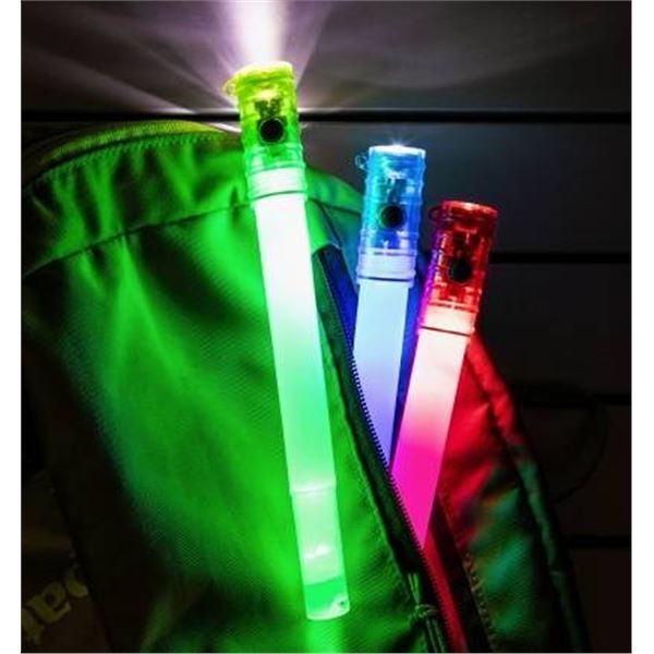 3 Life Gear Glow Stick Flashlights Assorted Colours