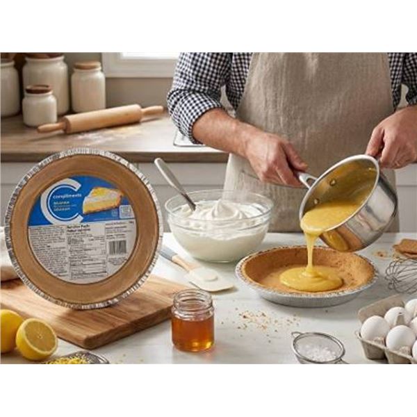 Compliments Graham Pie Crusts 9 Inch 6 Pack