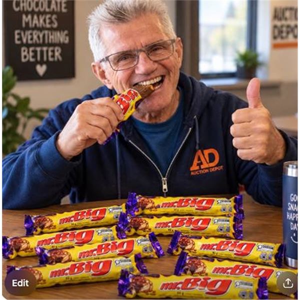 Mr. Big Chocolate Bars 12 x 50g