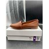 Image 2 : ALDO Cognac Leather Loafers Size 8