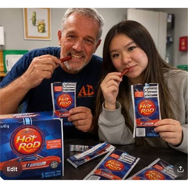 Schneiders Hot Rod Snack Sticks 10x45g Packs