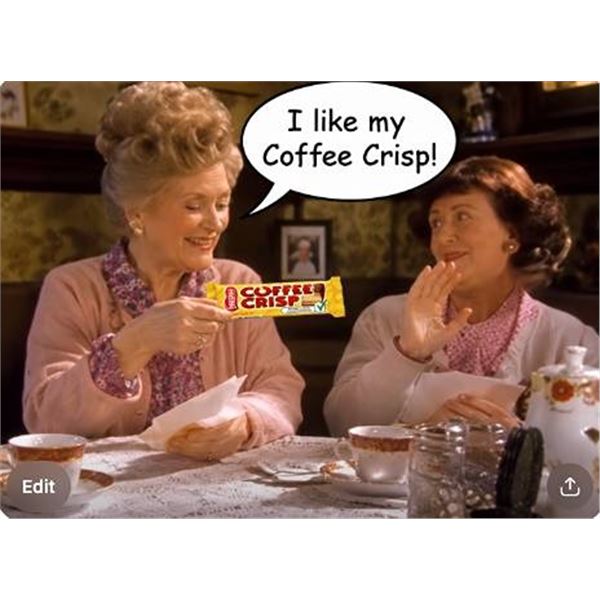 NestlÃ© Coffee Crisp 12 Bars 50g Each