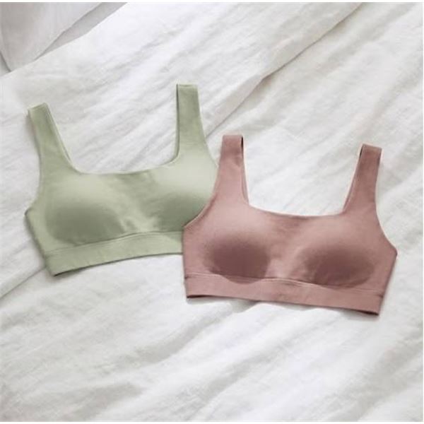 Aurum Sports Bra 2-Pack L/G Square Neck