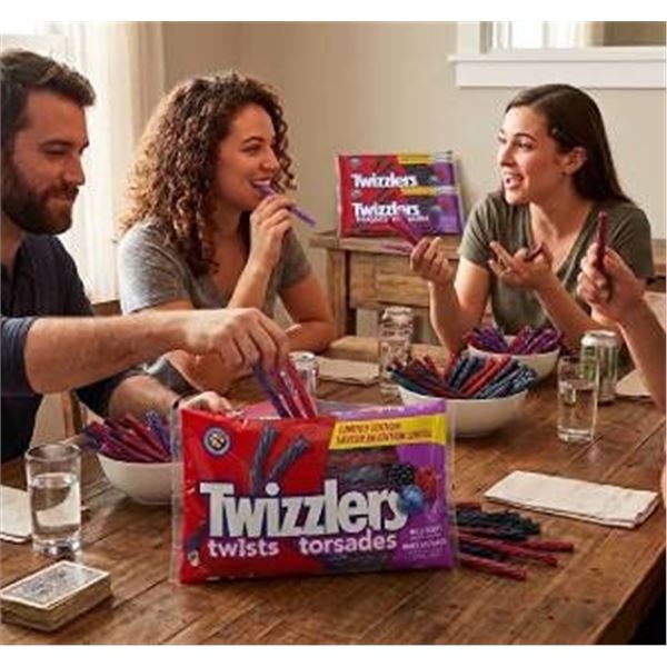 6 Twizzlers Twists Candy 400g Bags