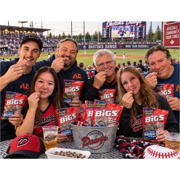 BIGS Salted & Roasted Sunflower Seeds 8x140g