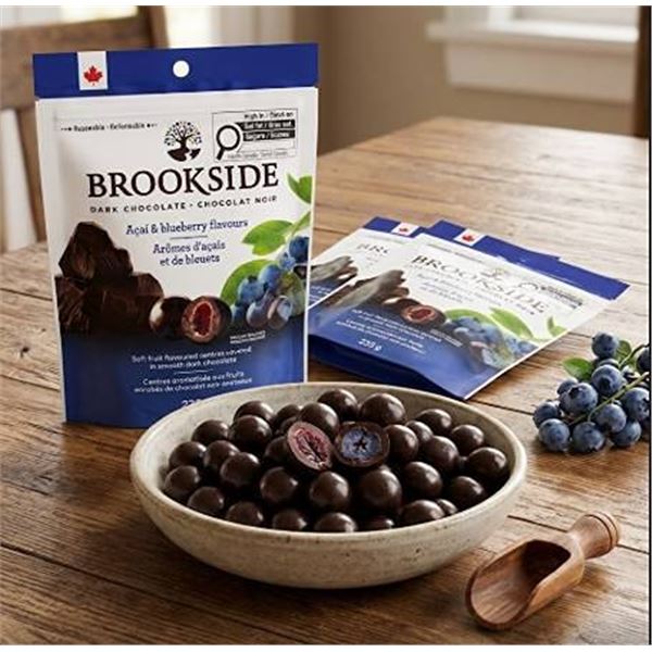 Brookside Dark Chocolate Acai Blueberry 235g 4 Pack