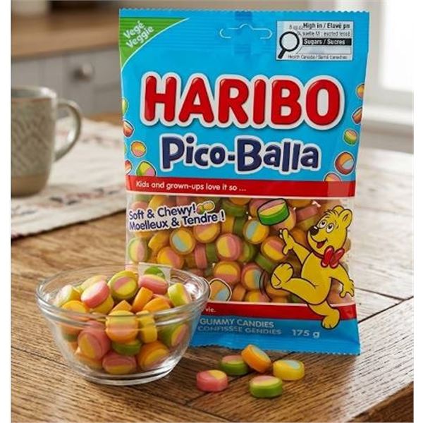 HARIBO Pico-Balla Gummy Candies 175g Bag