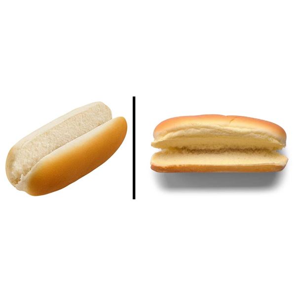 Gonnella Premium Individually Wrapped Hot Dog Buns 56pcs
