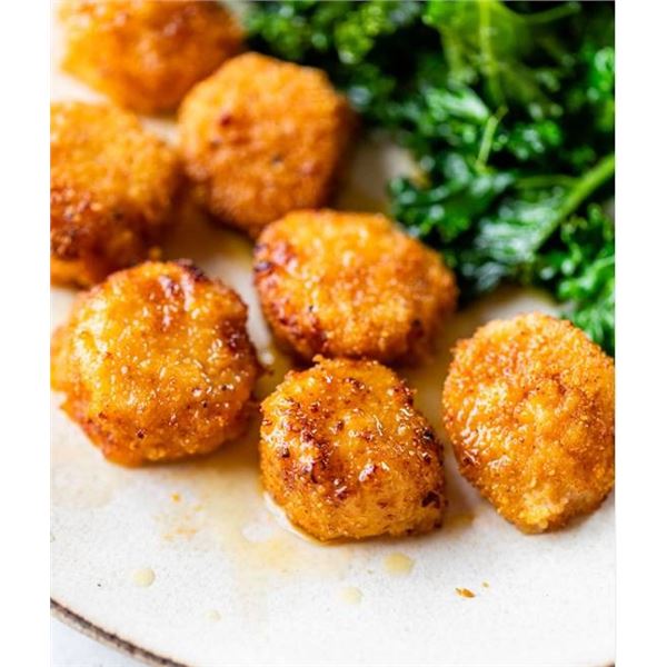 Breaded Bay Scallops 6 Bags APROX 16 PC PER BAG