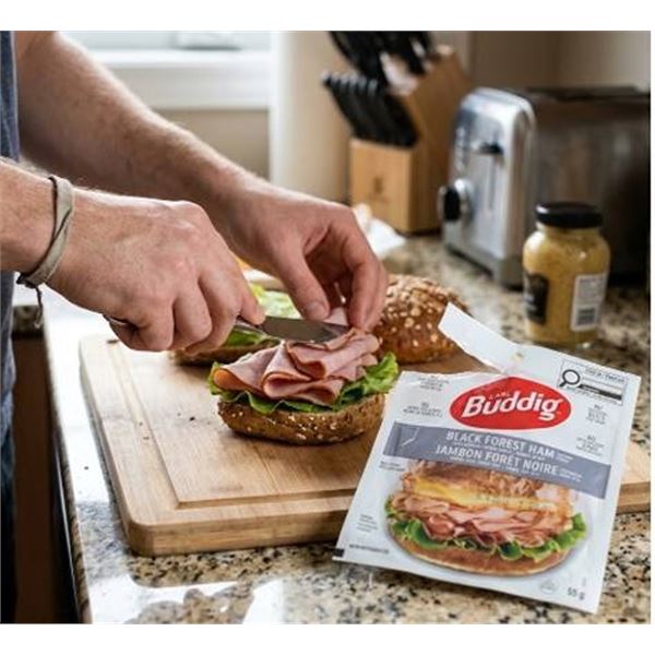 Carl Buddig Black Forest Ham Packs 12X55g