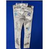 Image 4 : FWRD Denim Size 34 Graphic Print Jeans