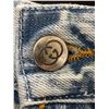 Image 3 : Gucci Men's Light Wash Distressed Denim Jeans, Size 36