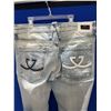 Image 8 : Gucci Men's Light Wash Distressed Denim Jeans, Size 36