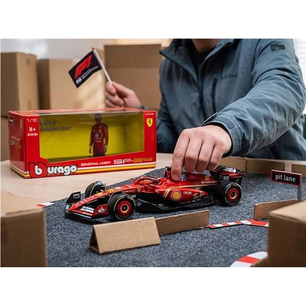Bburago Ferrari SF-24 1:18 Scale Diecast Model Car
