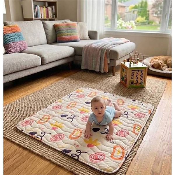 Space Seal Multicolour Kids Play Mat 71x59