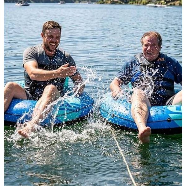 Tobin Sports Whitewater Rush River Tubes 2-Pack 143x135x56 cm