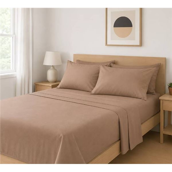 Comfy Bamboo World King Sheet Set 4 Pieces