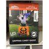 Image 2 : Joiedomi 5FT Inflatable Gripping Candy Ghost with LED Lights