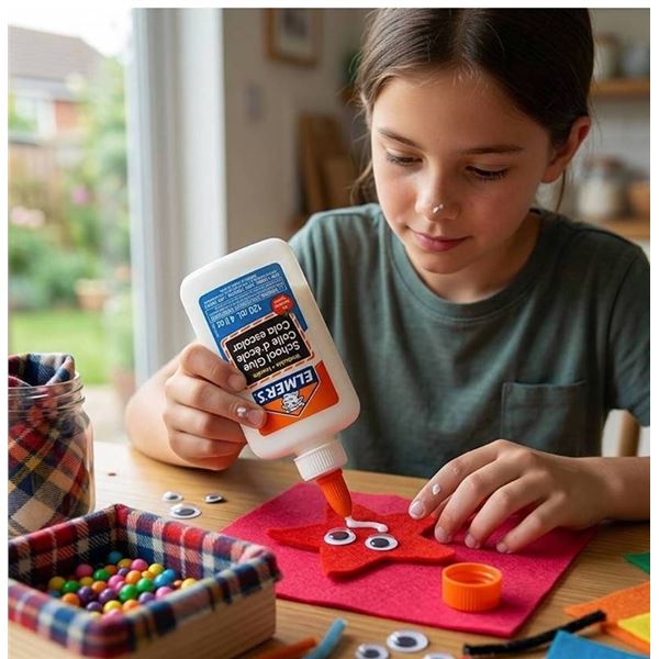 Elmerâ€™s School Glue, 120ml (8-Pack Case)