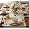 Image 1 : Over&back 16-Piece Ivory Stoneware Dinnerware Set