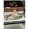 Image 2 : Over&back 16-Piece Ivory Stoneware Dinnerware Set