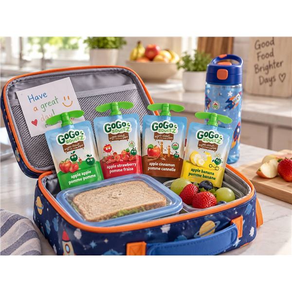 GoGo Squeez Organic Fruit Sauce 28 Pack Assorted