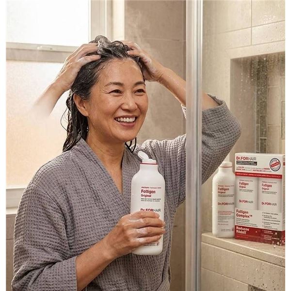 Dr.FORHAIR Folligen Original Shampoo 750ml 2-Pack