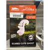 Image 2 : Joiedomi 4FT LED Inflatable Scared Ghost Decoration