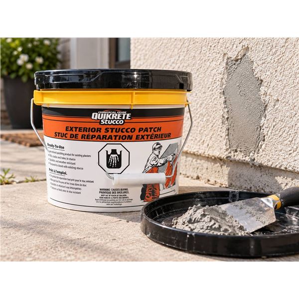 Quikrete Exterior Stucco Patch 10 lb Pail