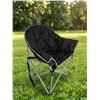 Image 1 : Oversized Camp Chair With Carry Bag, 300lb Capacity