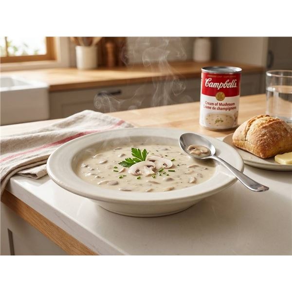 Campbell's Cream of Mushroom Soup 12 x 284 mL