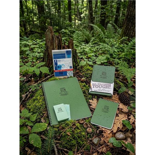 Rite in the Rain Universal Notebooks and Staedtler Pencil Lot
