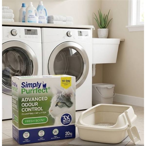 Simply Purrfect Advanced Odour Control 20kg Cat Litter