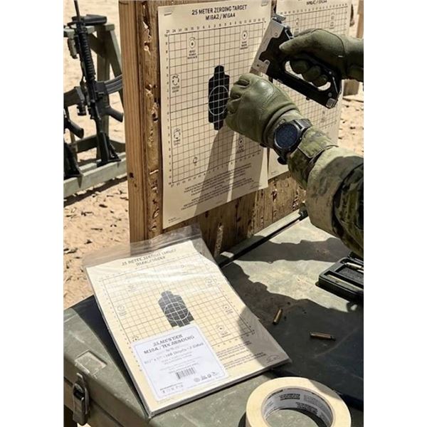 Rite in the Rain 25 Meter Zeroing Target 100 Sheets