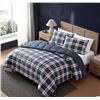 Image 1 : Tommy Hilfiger Queen Comforter Set 3 Pieces Cotton