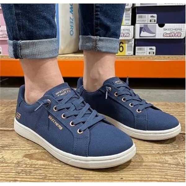 Skechers Swift Fit Navy Marine Shoes Size 6