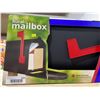 Image 3 : PRO-DF Rural Mailbox Large Capacity Black 10x7x19in