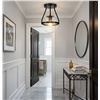 Image 1 : Bagood 6" Globe Semi Flush Mount Ceiling Light Fixture