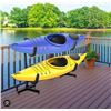 Image 1 : Raxgo Deluxe Freestanding Two-Kayak Storage Rack With Wheels