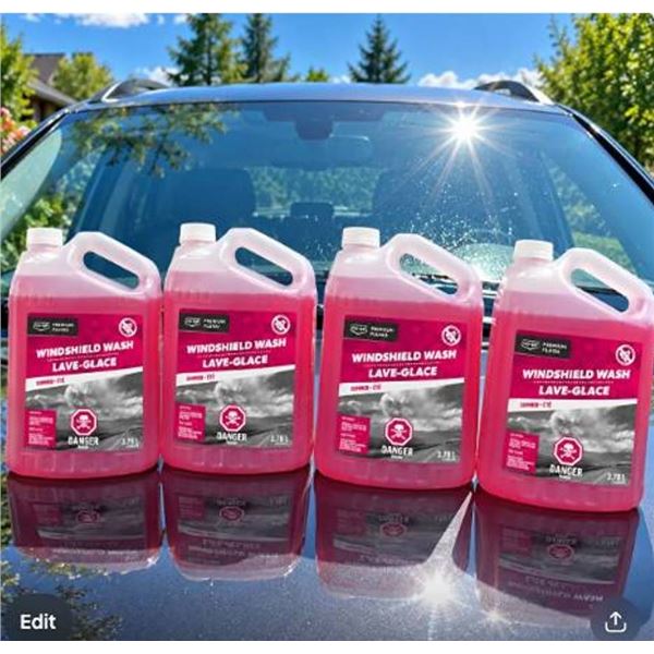 Co-op Windshield Wash Fluid 4 x 3.78L Bottles