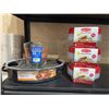 Image 2 : Rubbermaid Containers, Anchor Hocking Measuring Cup, Oval Roaster Set