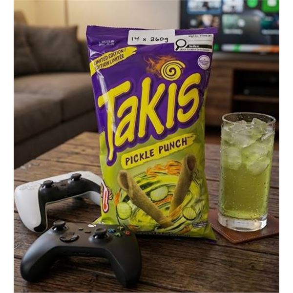 Takis Pickle Punch Limited Edition 14X260g